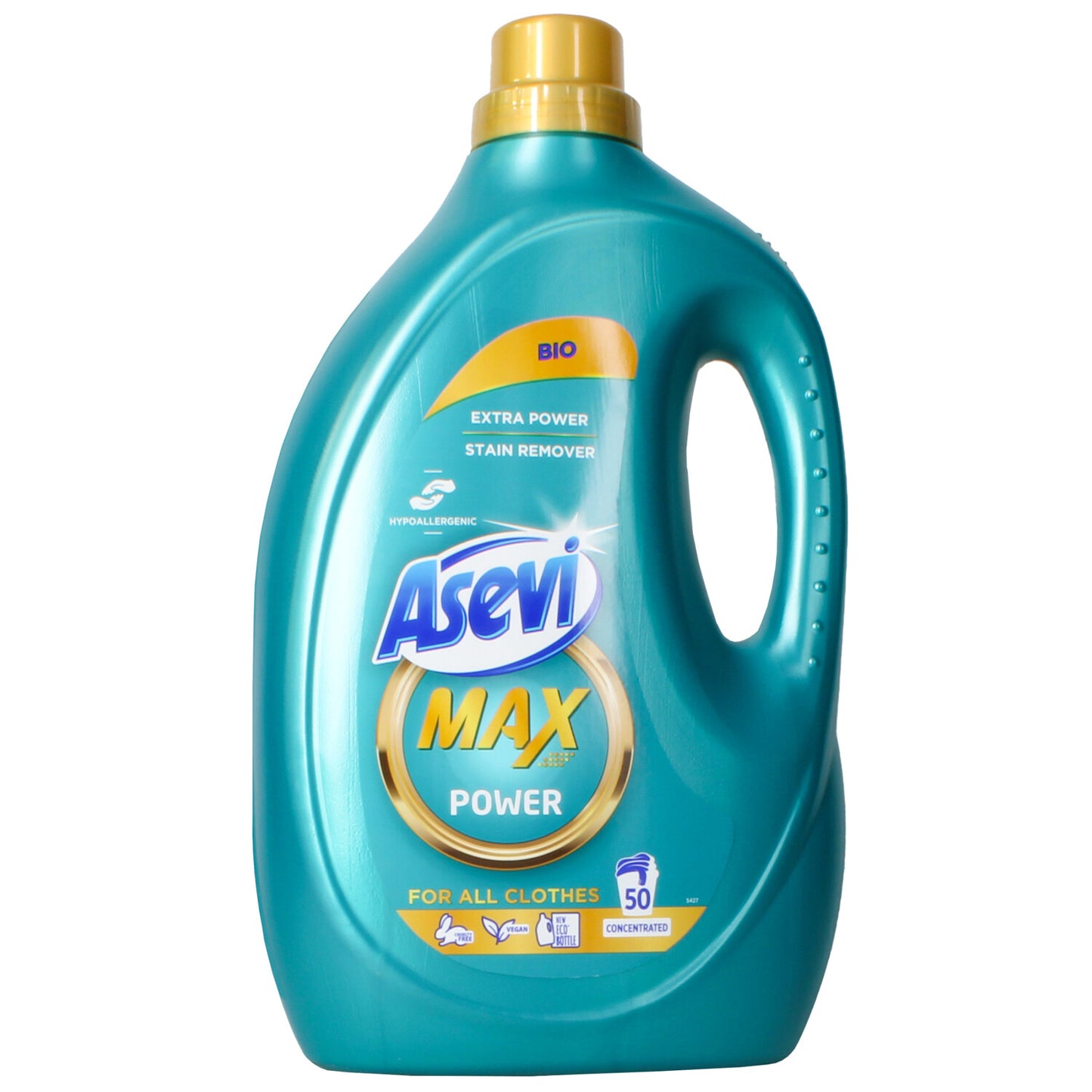 Asevi Laundry Detergent Wash Gel Max POWER Bio Hypoallergenic 50 Wash