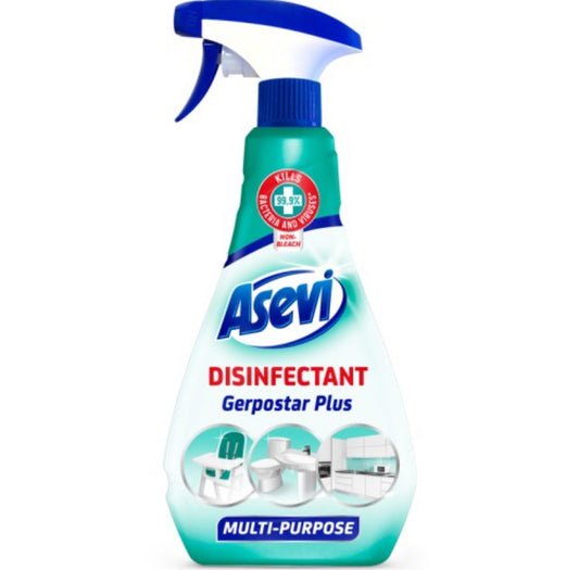 Asevi Gerpostar Plus Disinfectant Multipurpose Spray