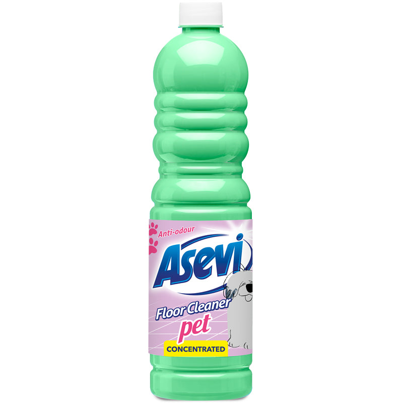 Asevi Floor Cleaner Concentrated - 1L - Green Pet Friendly